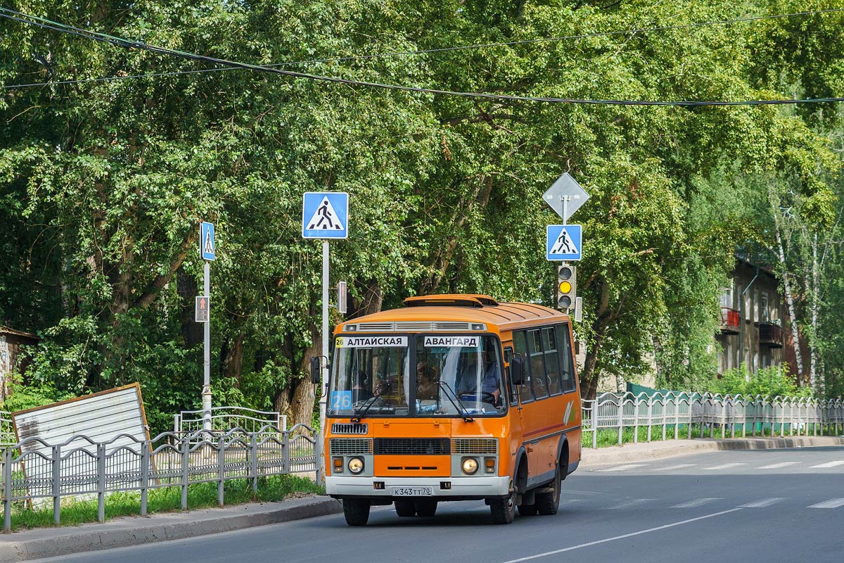 Томская область, ПАЗ-32054 № К 343 ТТ 70