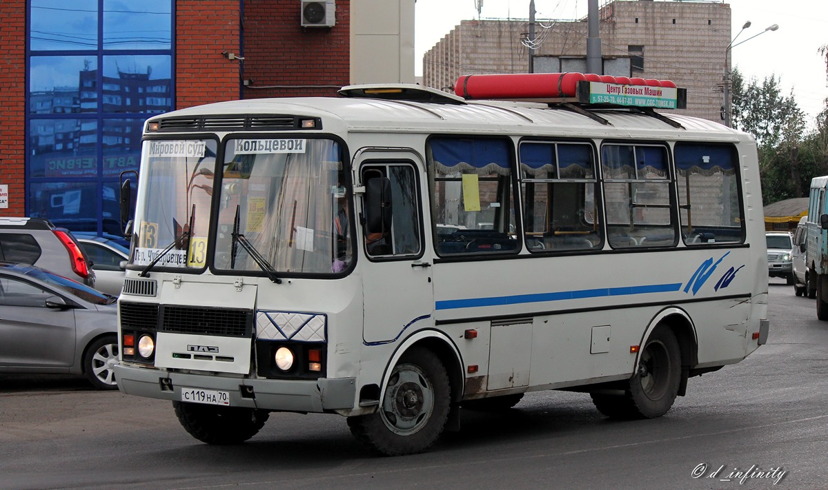 Томская область, ПАЗ-32054 № С 119 НА 70