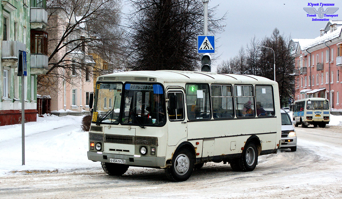 Томская область, ПАЗ-32054 № Е 454 ТР 70