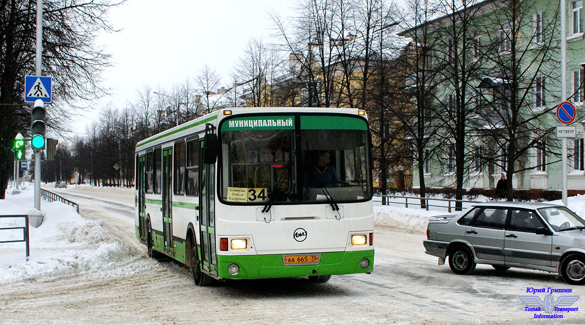 Томская область, ЛиАЗ-5256.36 № АА 665 70