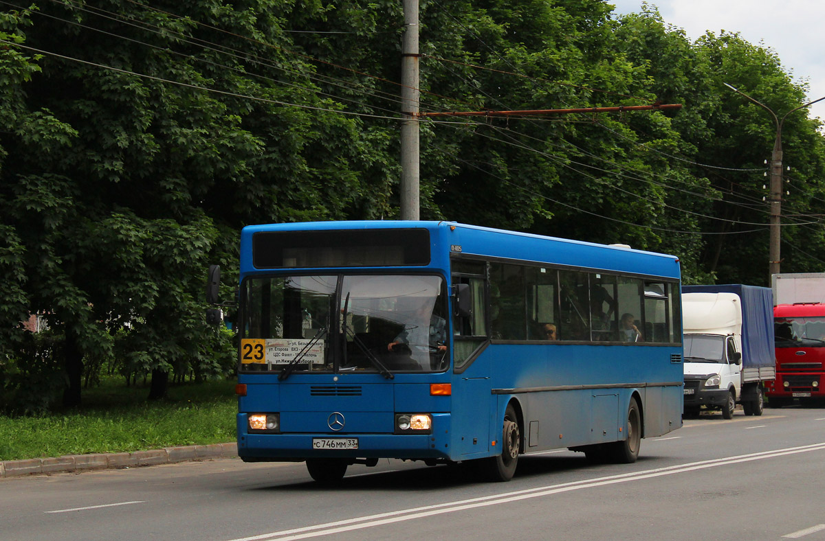 Владимирская область, Mercedes-Benz O405 № С 746 ММ 33