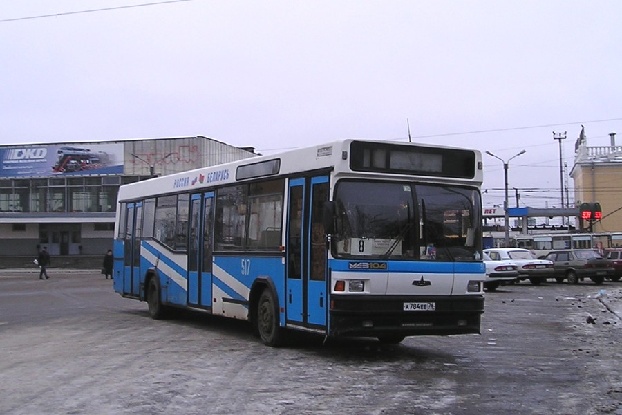 Jaroslavlská oblast, MAZ-104.031 (81 TsIB) č. 517