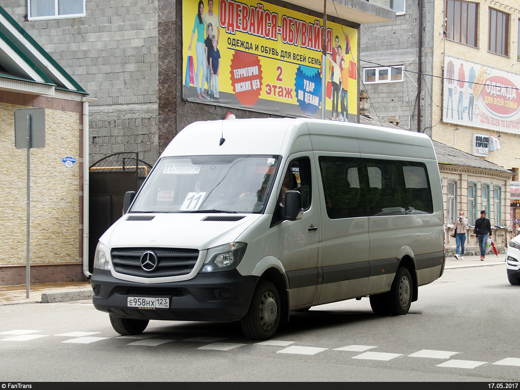 Ставропольский край, Луидор-22360C (MB Sprinter) № Е 958 НХ 123