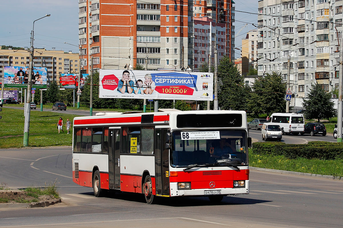 Пензенская область, Mercedes-Benz O405N № О 478 ОУ 58