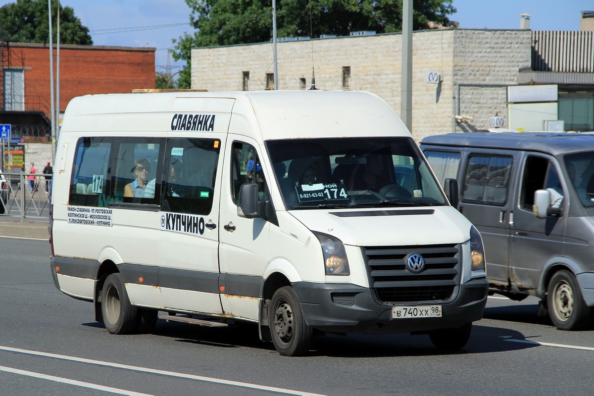 Санкт-Петербург, БТД-2219 (Volkswagen Crafter) № В 740 ХХ 98