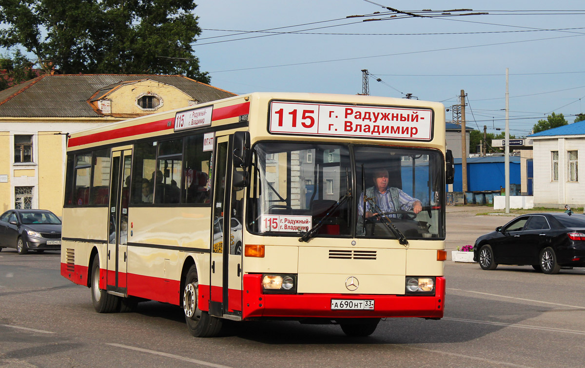 Obwód włodzimierski, Mercedes-Benz O405 Nr А 690 НТ 33