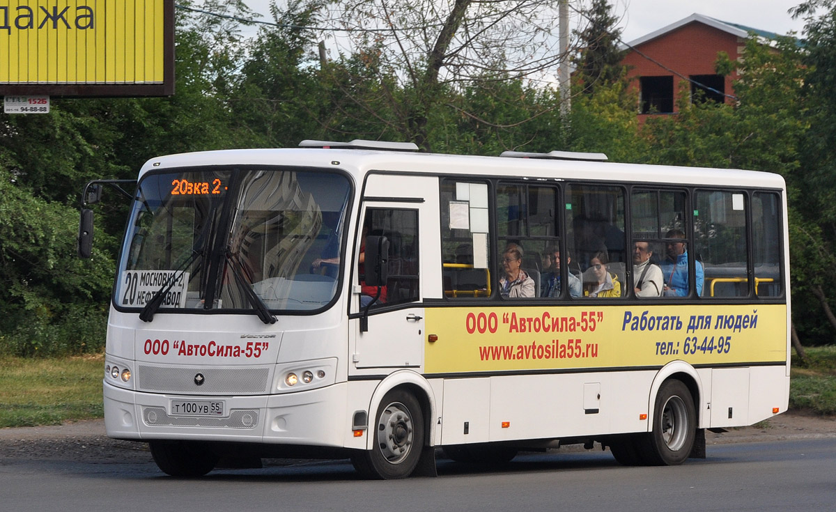 Omsk region, PAZ-320412-05 "Vector" # 2081