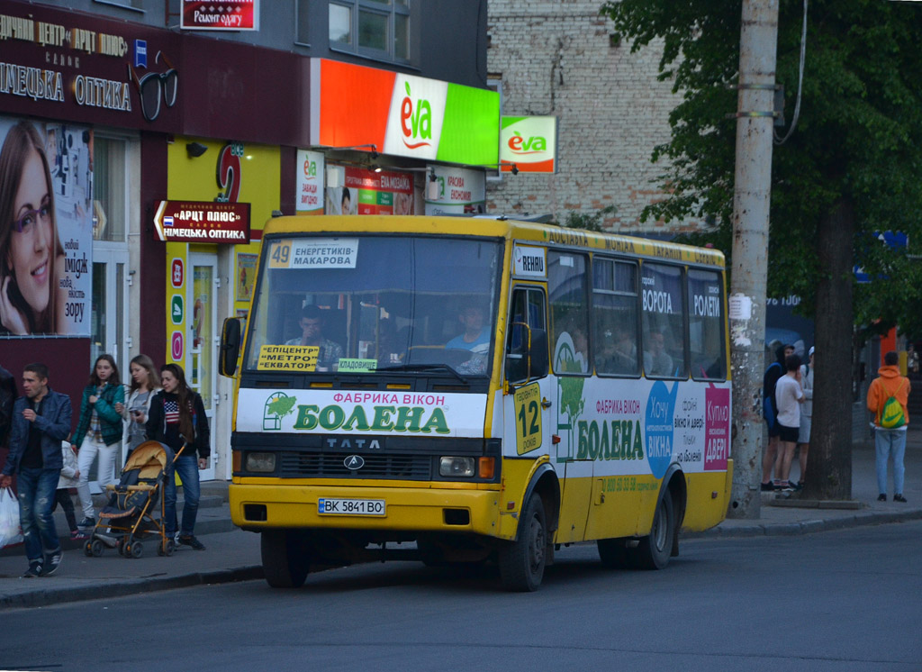 Ровненская область, БАЗ-А079.04 "Эталон" № BK 5841 BO