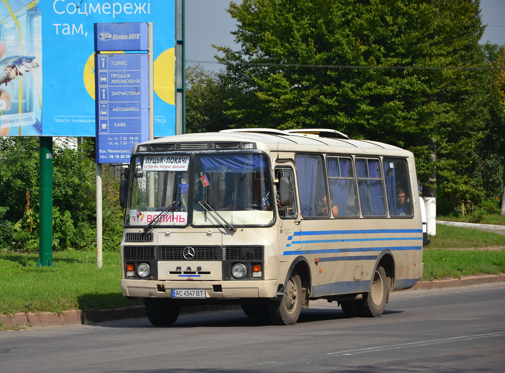 Волынская область, ПАЗ-32054 № AC 4547 BT