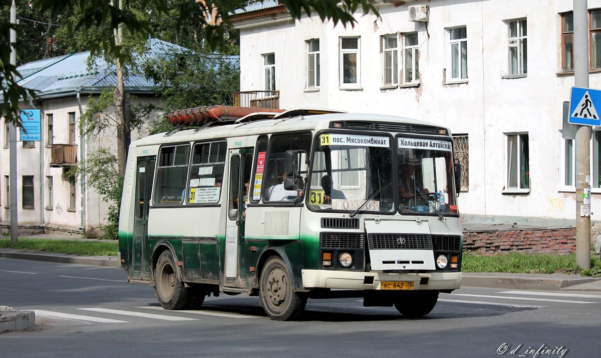 Томская область, ПАЗ-32054 № АС 642 70