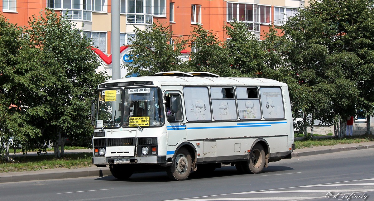 Томская область, ПАЗ-32054 № К 907 НЕ 70