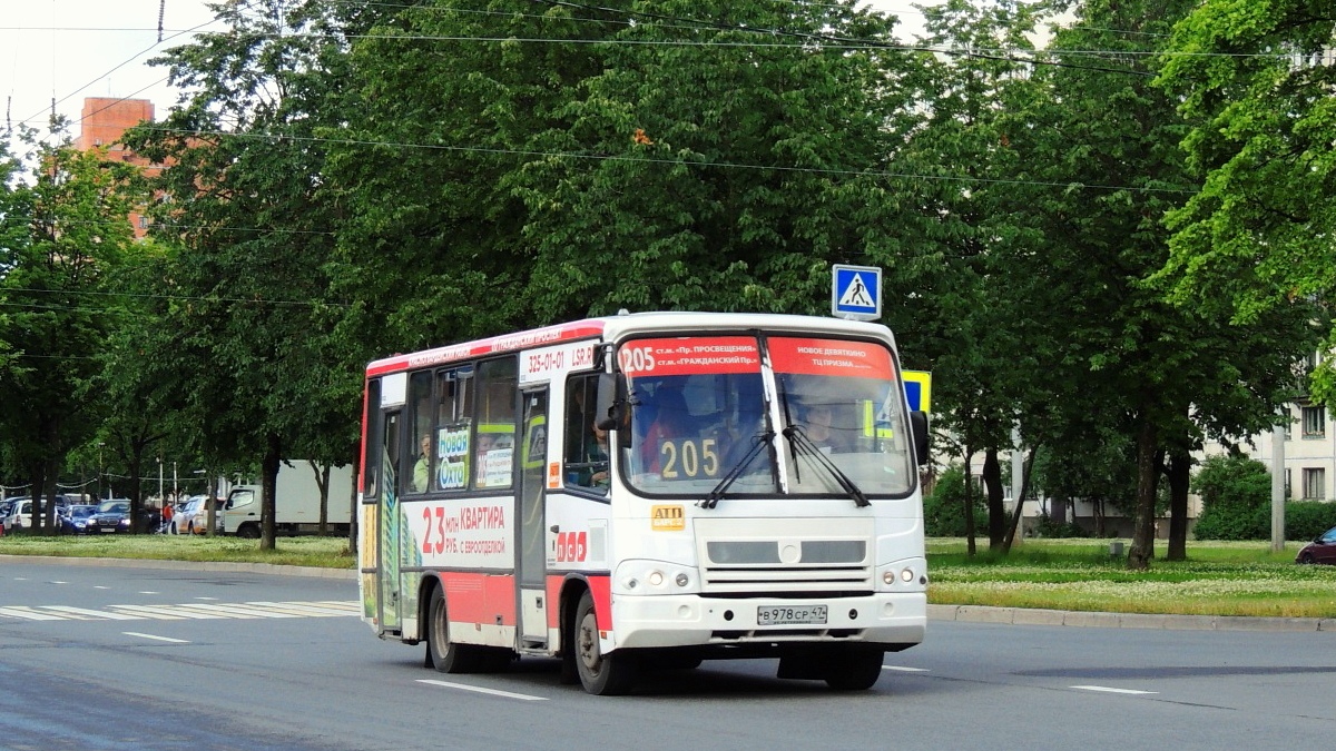 Санкт-Петербург, ПАЗ-320402-05 № 202