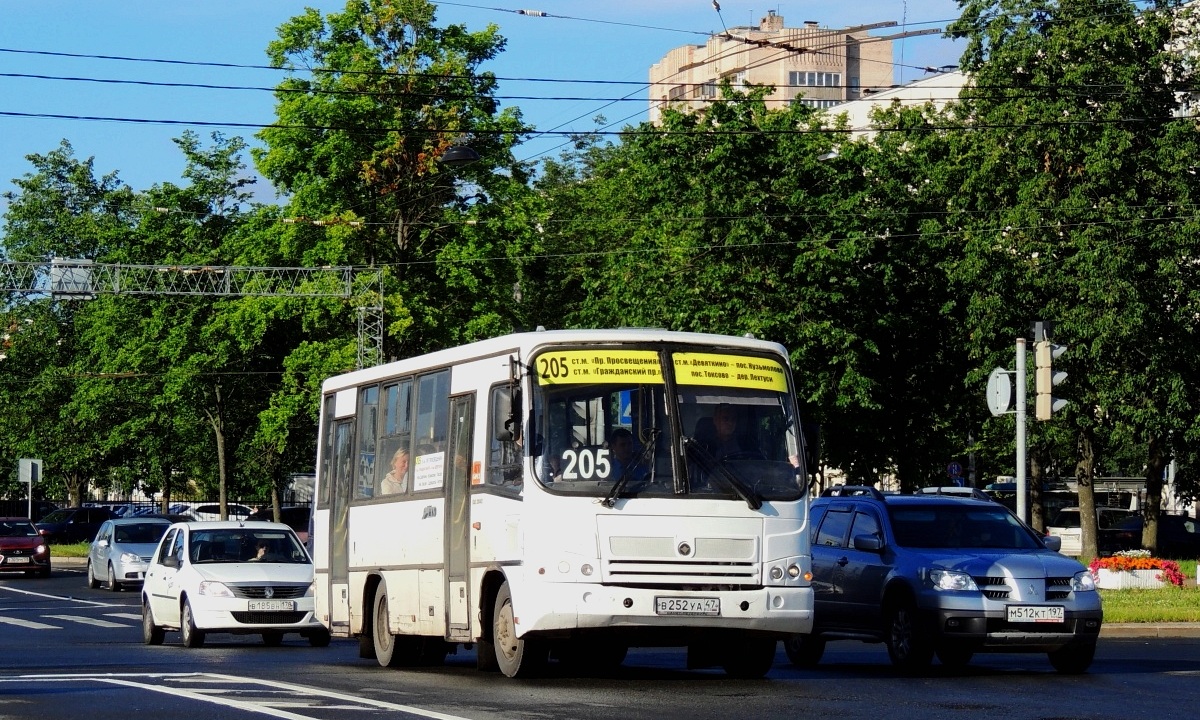 Санкт-Петербург, ПАЗ-320402-05 № В 252 УА 47