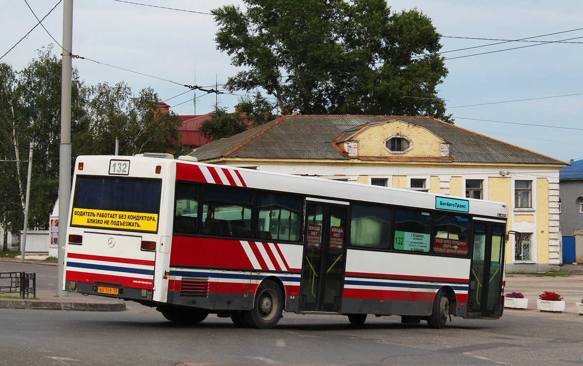 Vladimir region, Mercedes-Benz O405 # ВО 709 33