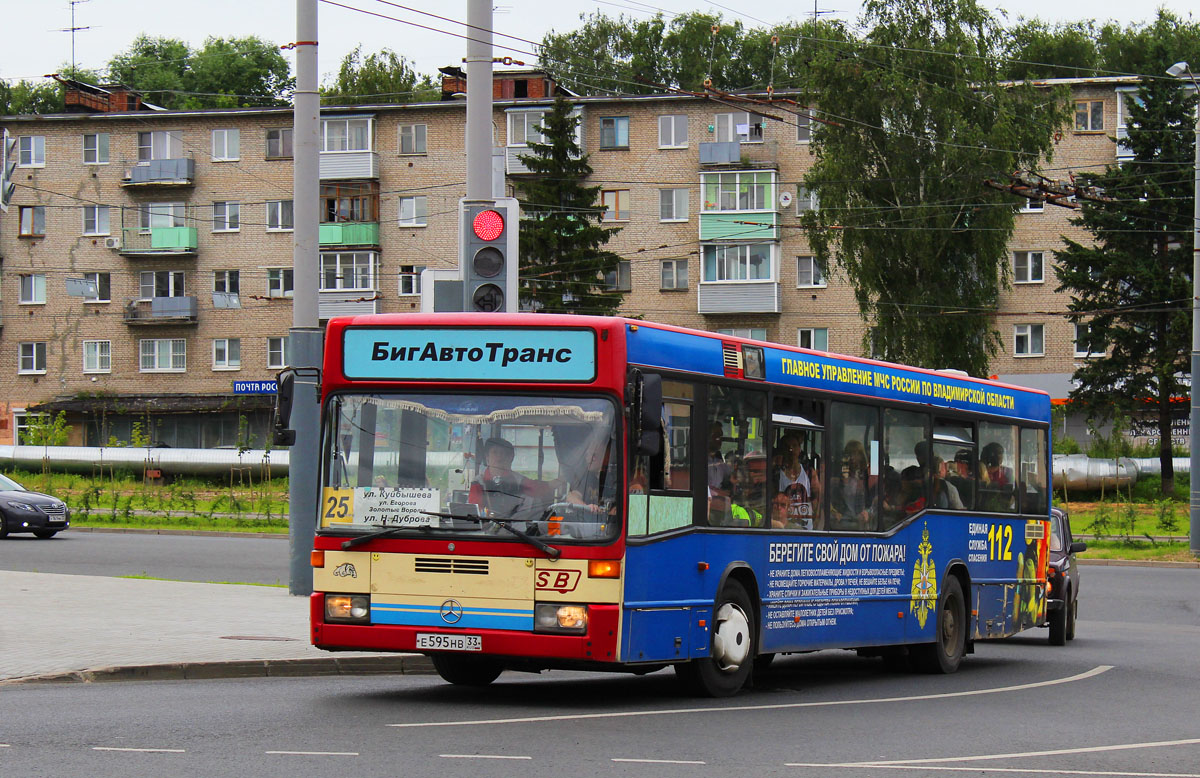 Владимирская область, Mercedes-Benz O405N2 № Е 595 НВ 33