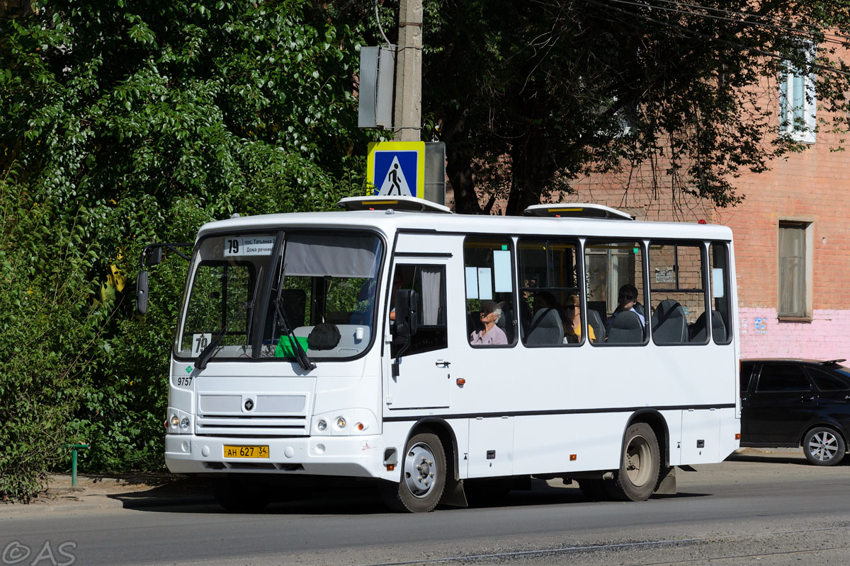 Волгоградская область, ПАЗ-320302-11 № 9757