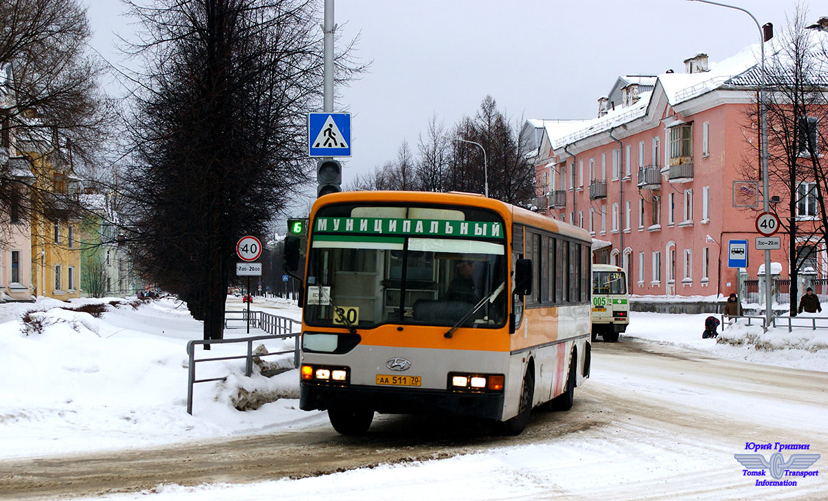 Томская область, Hyundai AeroCity 540 № АА 511 70