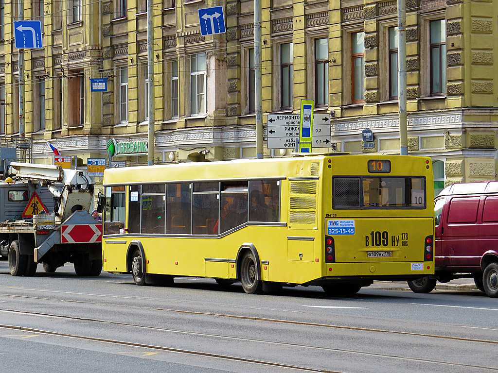 Санкт-Петербург, МАЗ-103.468 № В 109 НУ 178