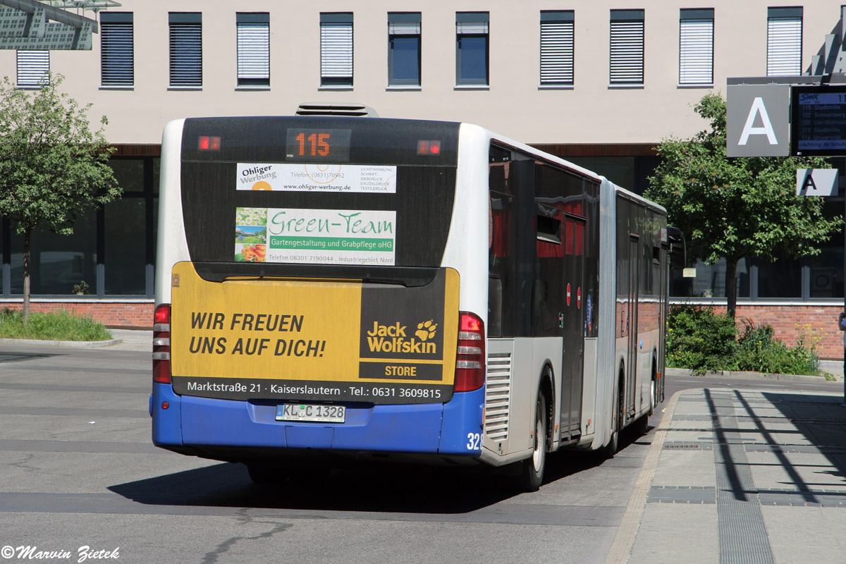 Рейнланд-Пфальц, Mercedes-Benz O530G Citaro facelift G № 328 — Фото —  Автобусный транспорт