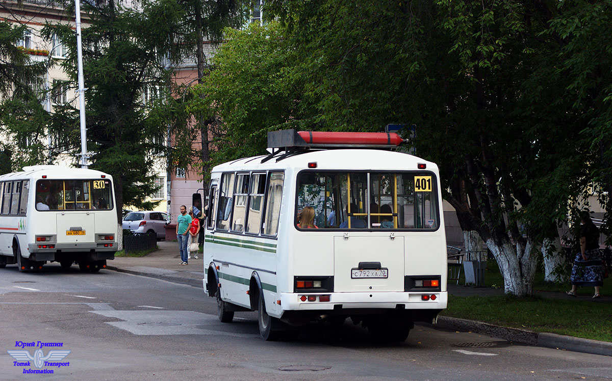 Томская область, ПАЗ-32054 № С 792 ХА 70