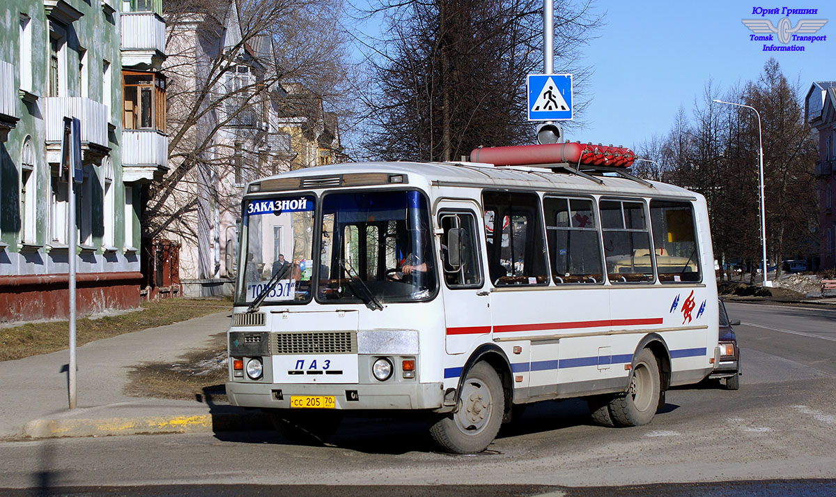 Томская область, ПАЗ-3205-110 № СС 205 70