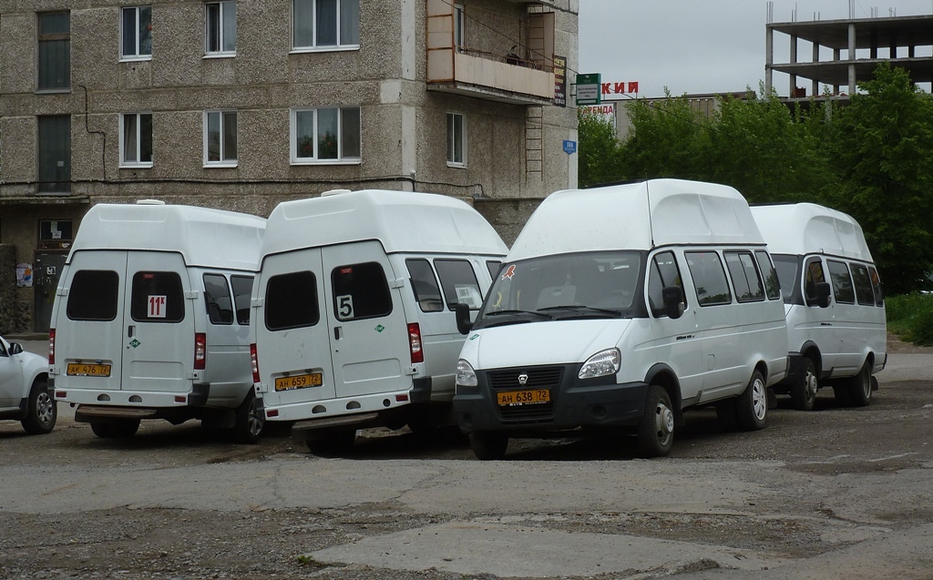 Tumen region, Luidor-225000 (GAZ-322133) № АН 638 72; Sverdlovsk region — Different photos