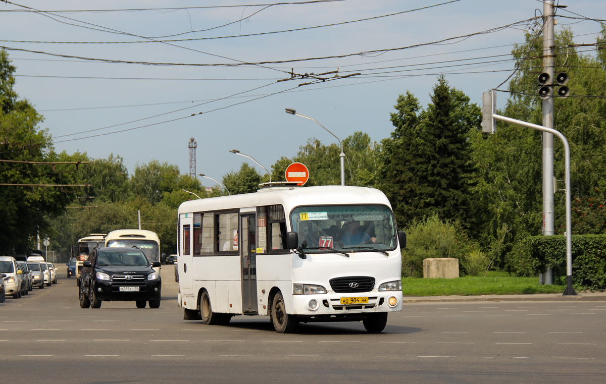 Алтайский край, Hyundai County LWB C09 (РоАЗ) № АО 904 22