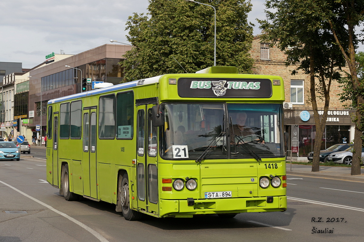 Литва, Scania CN113CLB № 1418