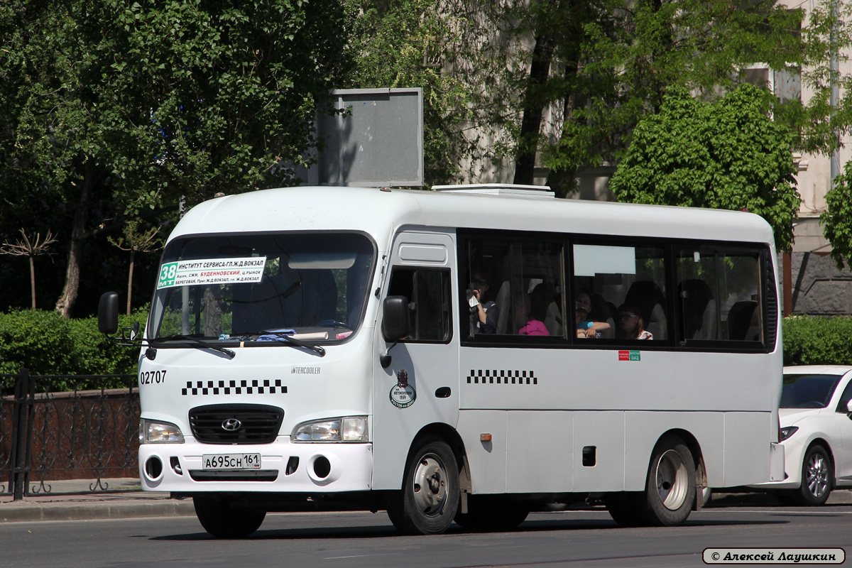 Ростовская область, Hyundai County SWB C08 (ТагАЗ) № 02707