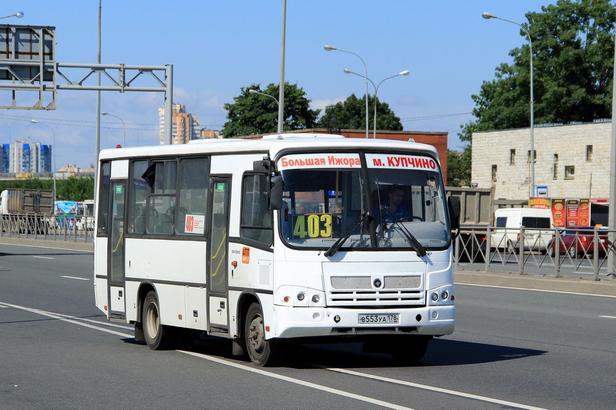 Ленинградская область, ПАЗ-320402-05 № В 553 УА 178