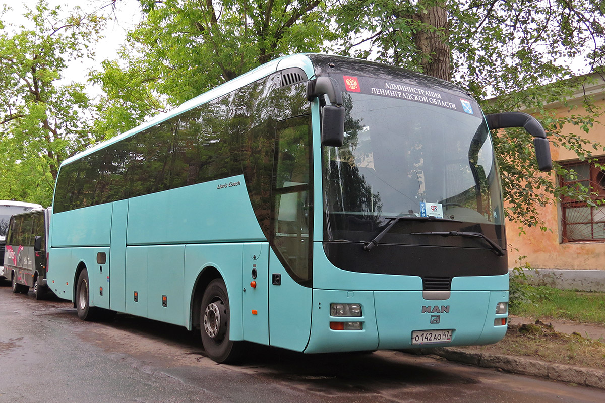 Ленинградская область, MAN R07 Lion's Coach RHC414 № О 142 АО 47