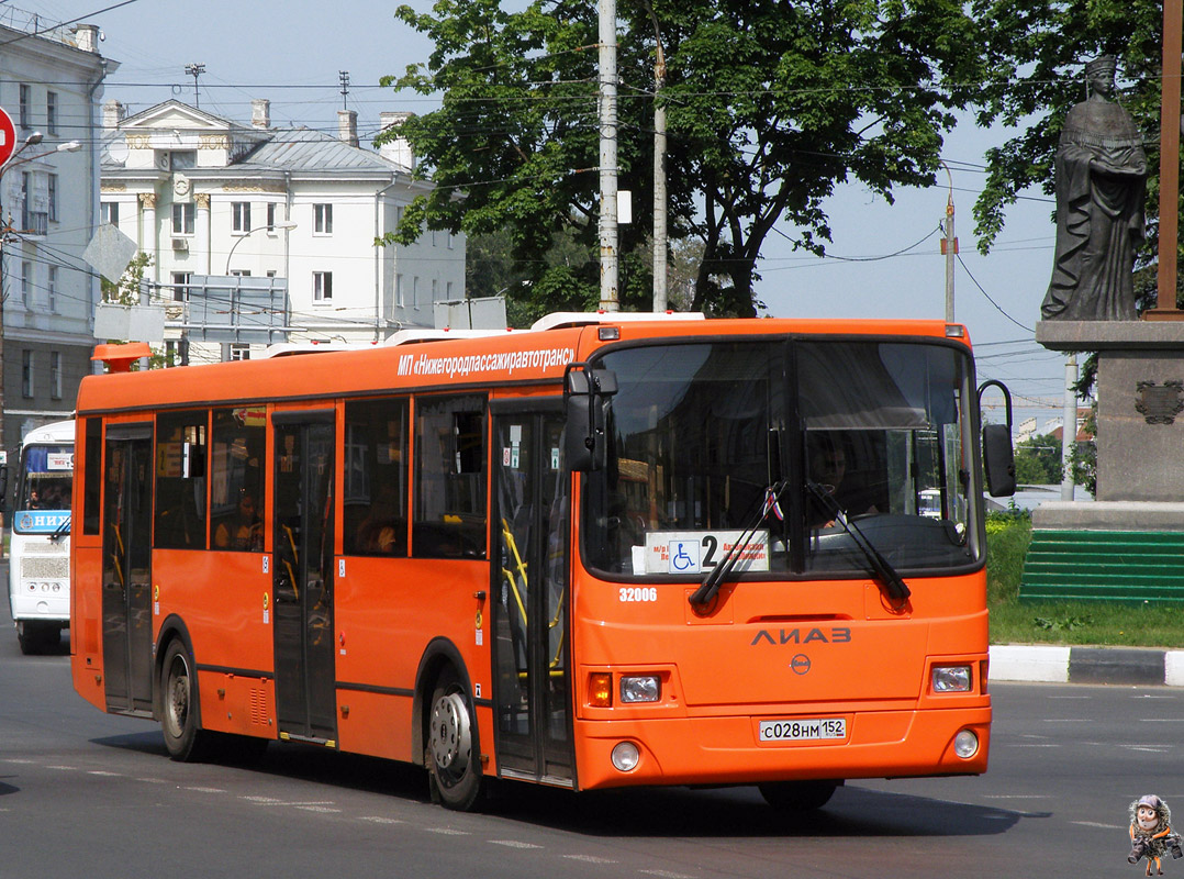 Нижегородская область, ЛиАЗ-5293.60 № 32006