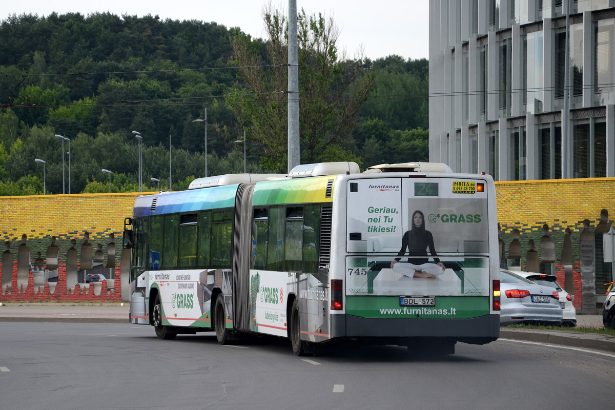 Литва, Volvo 7700A № 745