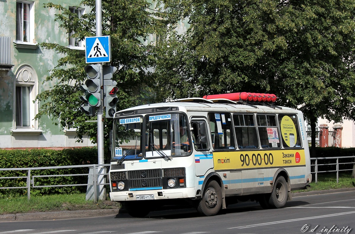 Томская область, ПАЗ-32054 № М 580 УТ 70