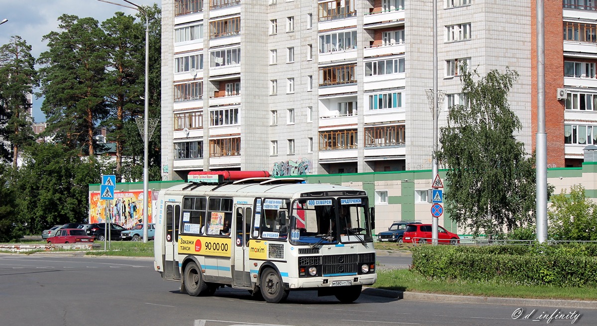 Томская область, ПАЗ-32054 № М 580 УТ 70