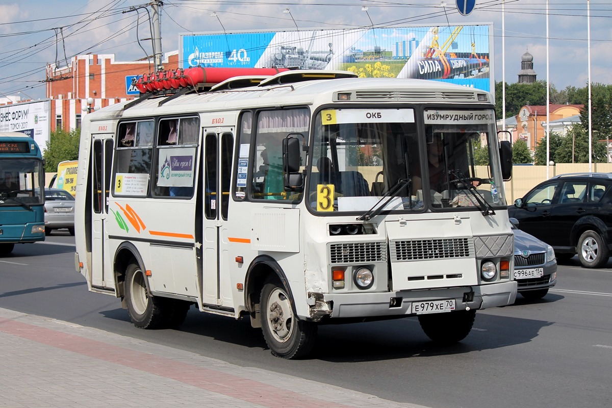 Томская область, ПАЗ-32054 № Е 979 ХЕ 70