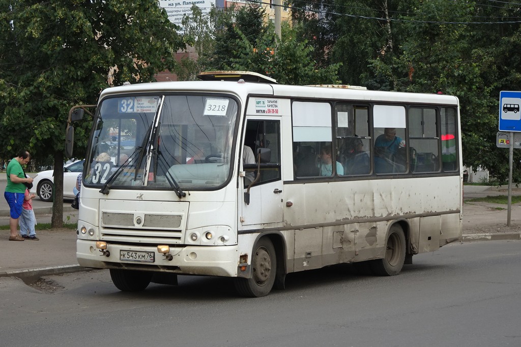 Ярославская область, ПАЗ-320402-03 № 3218