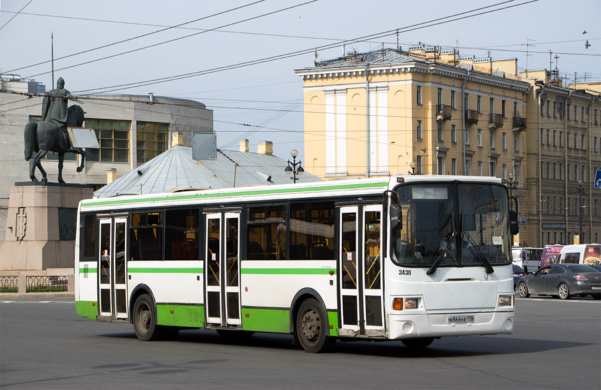 Санкт-Петербург, ЛиАЗ-5293.53 № 3430