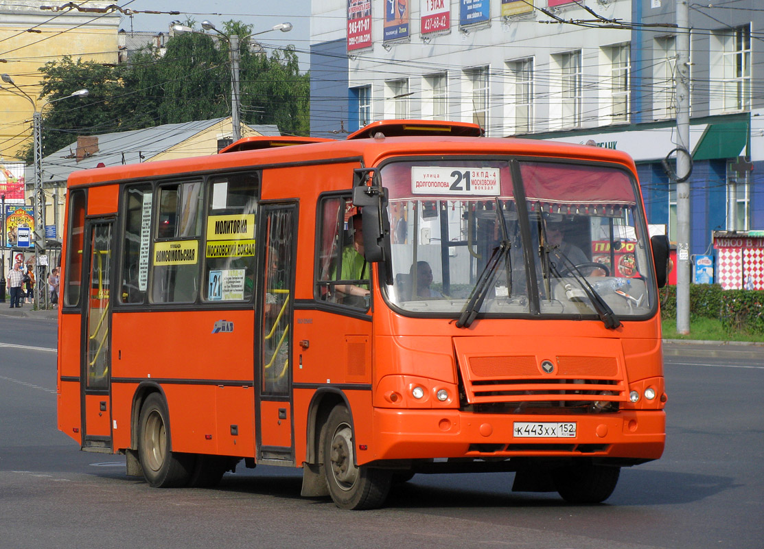 Нижегородская область, ПАЗ-320402-05 № К 443 ХХ 152