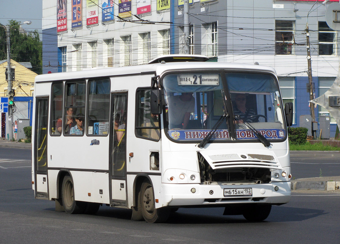 Нижегородская область, ПАЗ-320302-08 № М 615 АН 152