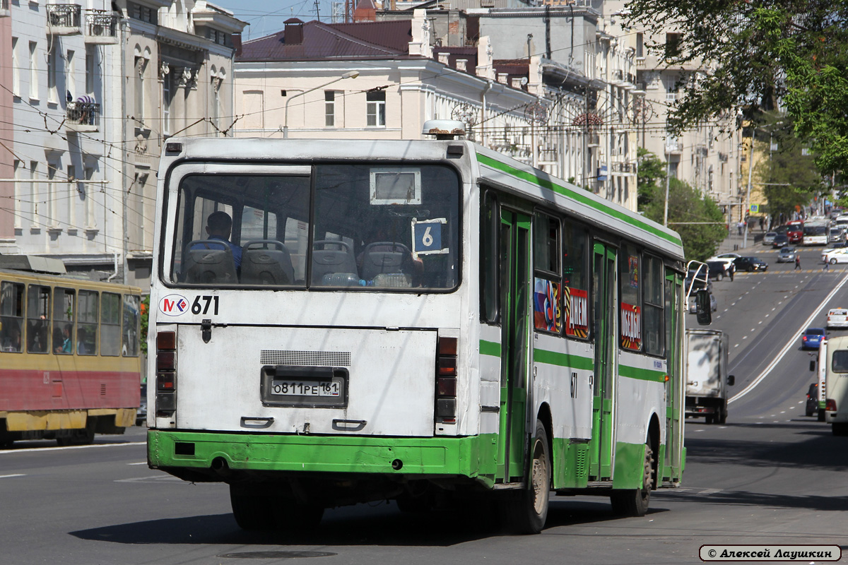 Ростовская область, ЛиАЗ-5256.25 № 671