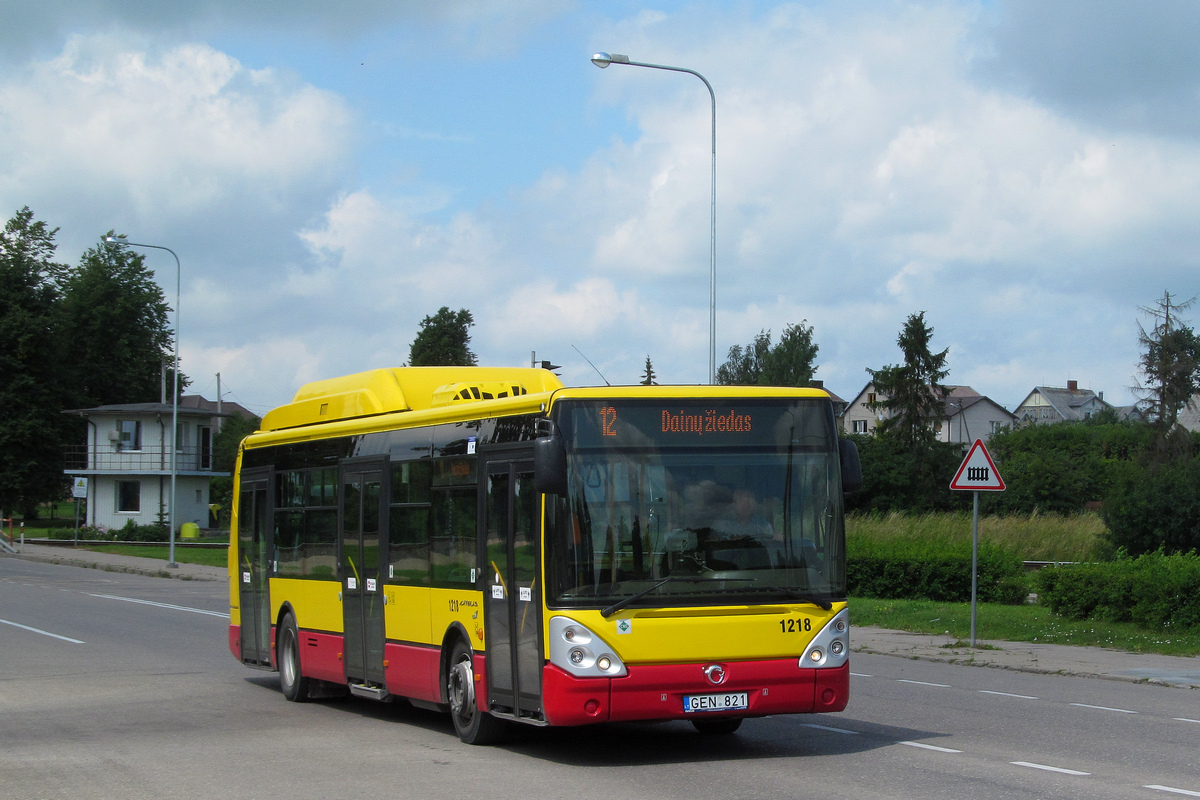 Литва, Irisbus Citelis 12M CNG № 1218