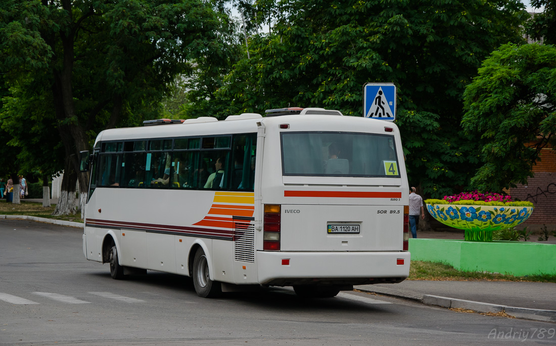 Кіраваградская вобласць, SOR B 9.5 № BA 1120 AH