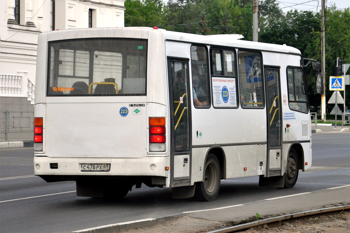 Тверская область, ПАЗ-320302-11 № С 476 РХ 69