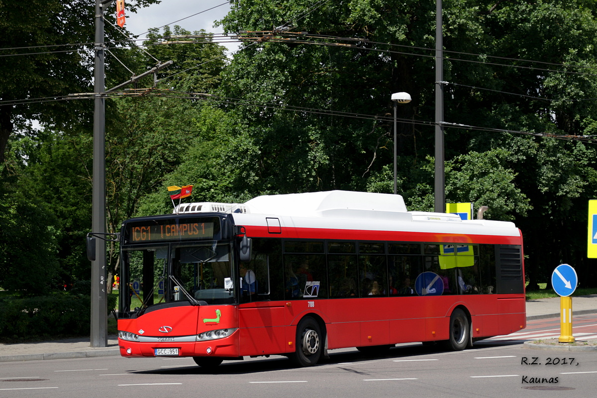 Lithuania, Solaris Urbino III 12 CNG # 788