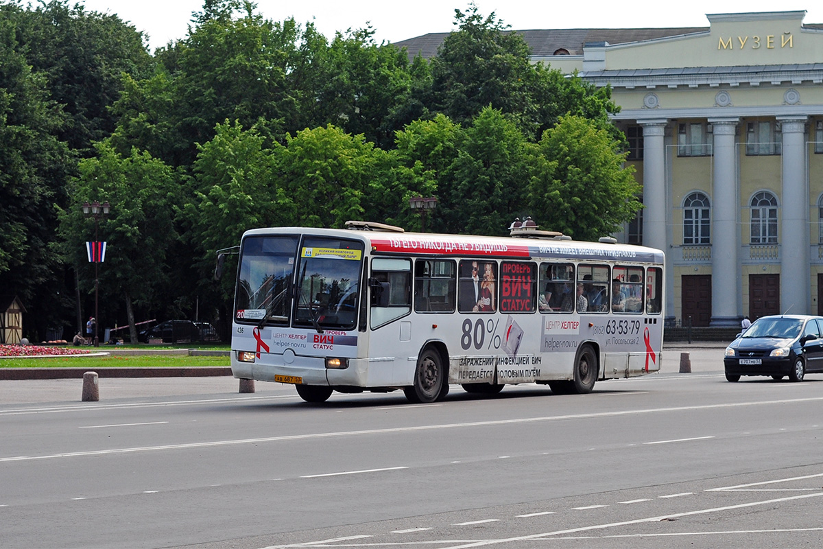 Новгородская область, Mercedes-Benz O345 № 436