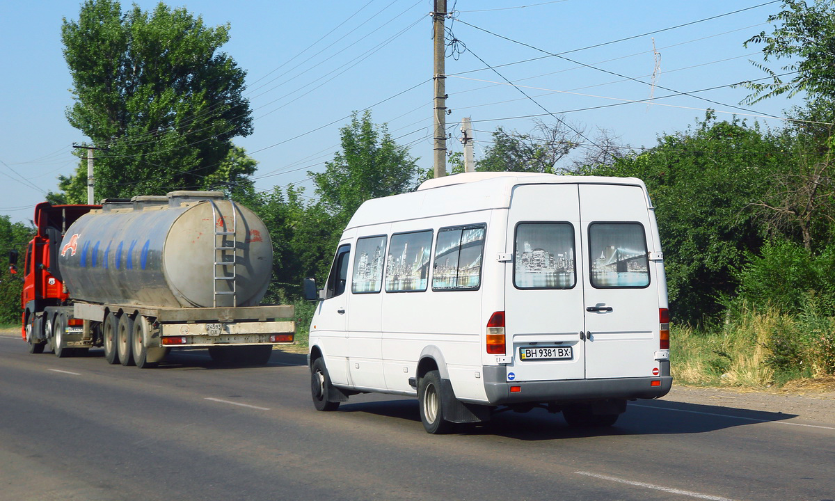Одесская область, Mercedes-Benz Sprinter W904 408D № BH 9381 BX