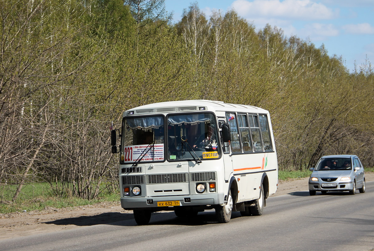 Новосибирская область, ПАЗ-32054 № КХ 632 54