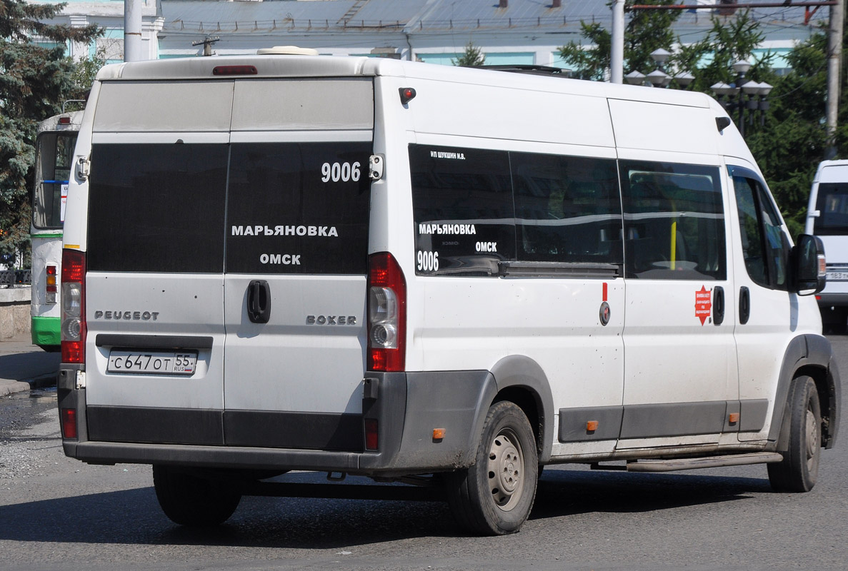 Омская область, Нижегородец-2227SK (Peugeot Boxer) № С 647 ОТ 55