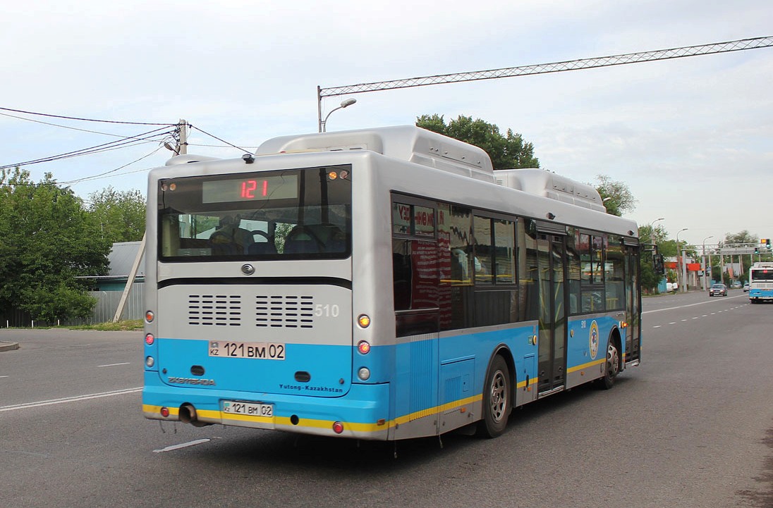 Алматы, Yutong ZK6118HGA № 510